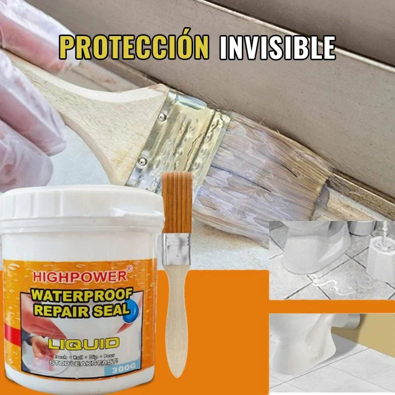 ™ PROMOCION 2X1 SELLADOR IMPERMEABLE TRANSPARENTE 300g + BROCHA