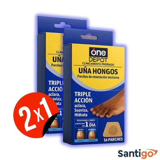 32 Parches AntiHongos | Uñas Visiblemente Más Sanas en Pocos Dias