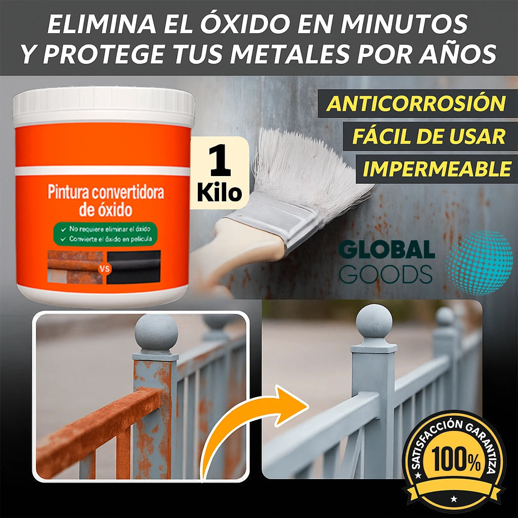 PROMOCION 1 KILO REMOVEDOR DE OXIDO+Brocha Gratis !-GRIS/
