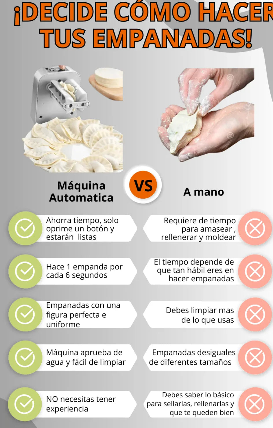 Máquina Fabricadora empanadas