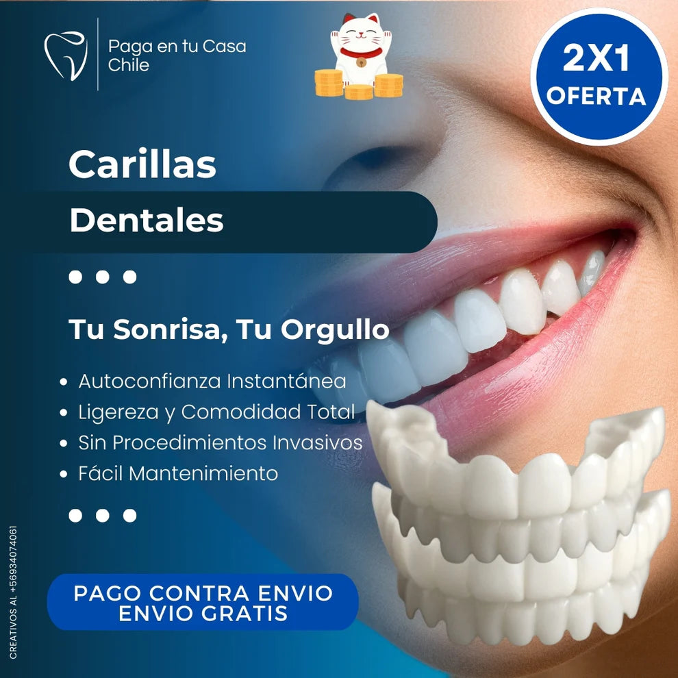 PROMOCION 2X1! Carillas Instantánea Snap-on Smile