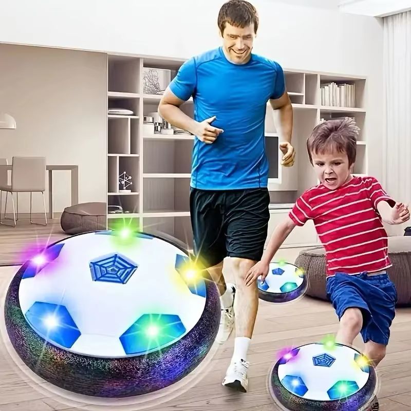 AIRFUN โข๏ธ- PELOTA PLANA DE FรTBOL FLOTANTE LED