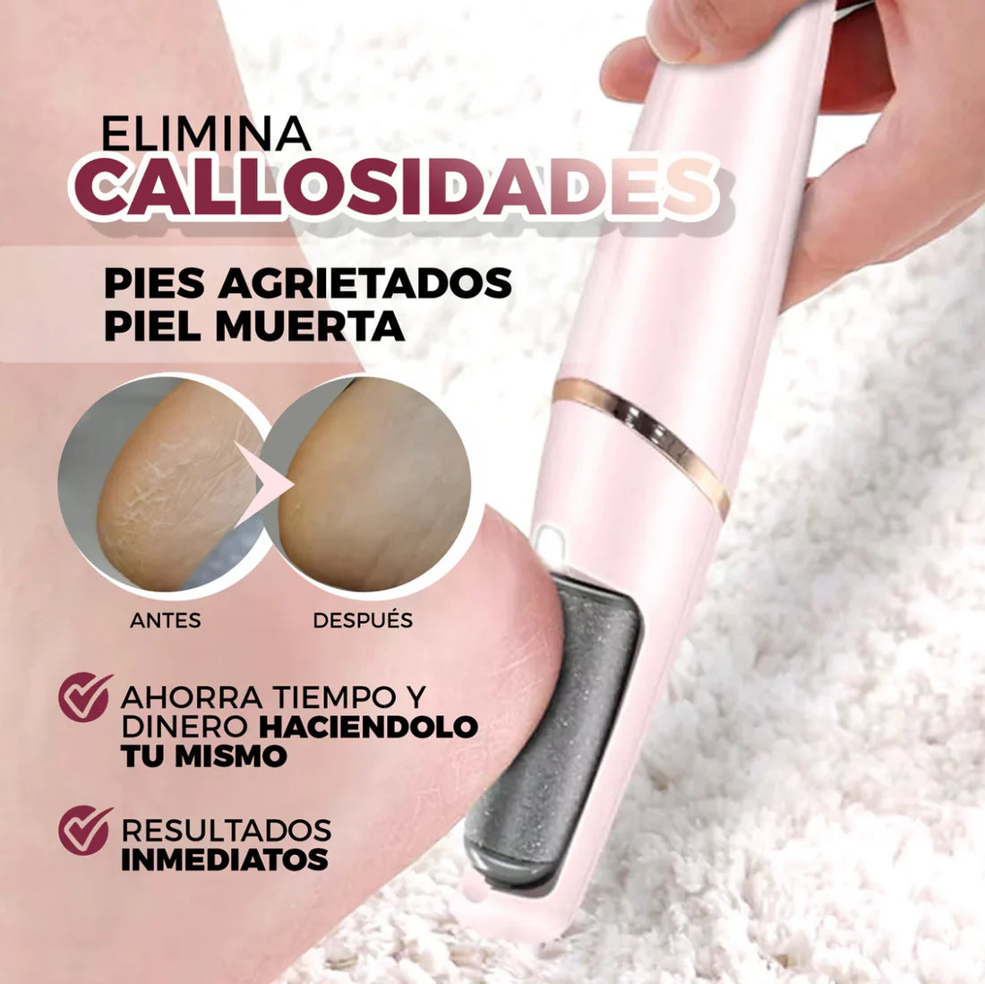 Kit Elimina callos® - Elimina Piel Seca y Callos Duros en 5 Minutos