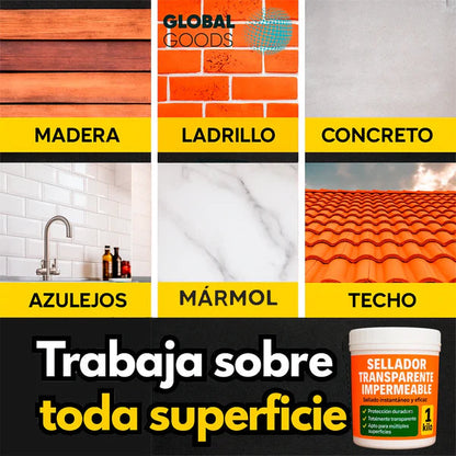 Sellador EverQueen ™ 1kg + Brocha de Regalo | Sella Goteras y Filtraciones al Instante