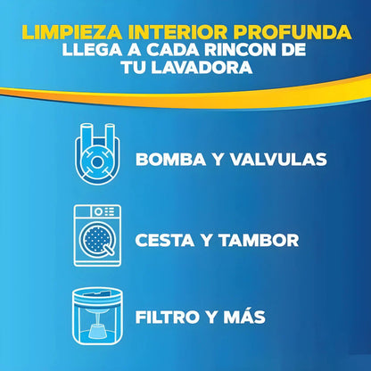 🔥 Pastillas limpiadoras  60 CAPSULAS – Higiene profunda – Lavadora fresca en 1 uso