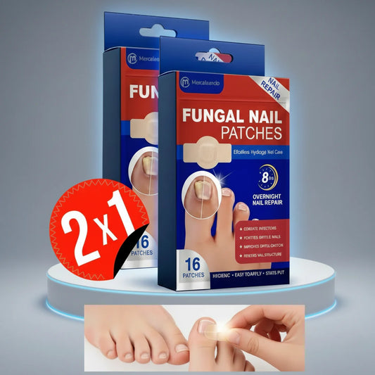 32 Parches AntiHongos | Uñas Visiblemente Más Sanas en Pocos Dias