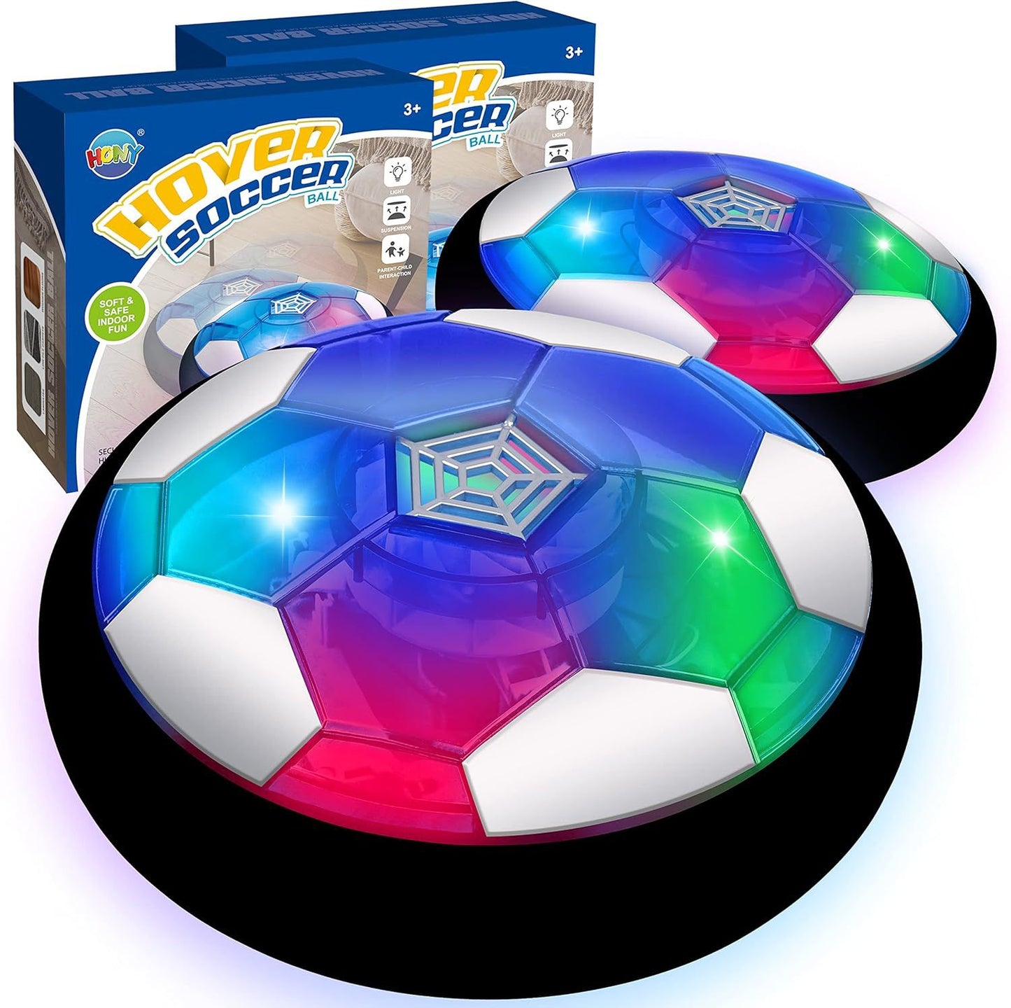 AIRFUN ™️- PELOTA PLANA DE FÚTBOL FLOTANTE LED