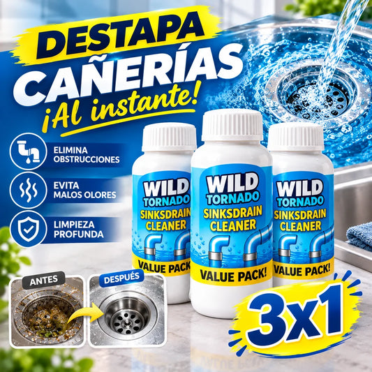 Destapa Cañerías Express 3x1(Original)+ Envío Gratis✅